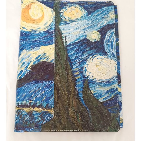 Van Gogh-Starry Night Tablet Sleeve 13 Inch Case For iPad, Samsung, All Brands - Picture 1 of 6